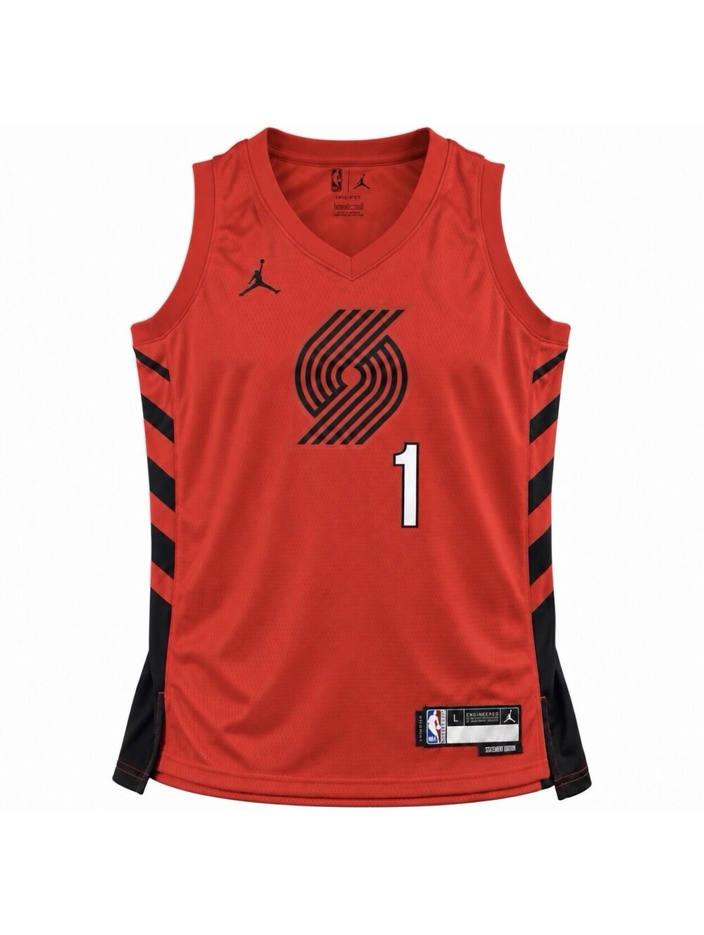 Jordan Anfernee Simons #1 Portland Trail Blazers Jersey Youth Large 14/16 Red